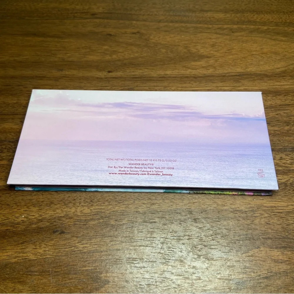 Wander Beauty Wanderess Escape Eyeshadow Palette Eye Makeup Shimmer 10 Colors